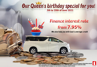 A royal interest rate for you from 5th to 20th of June 2021! 👑