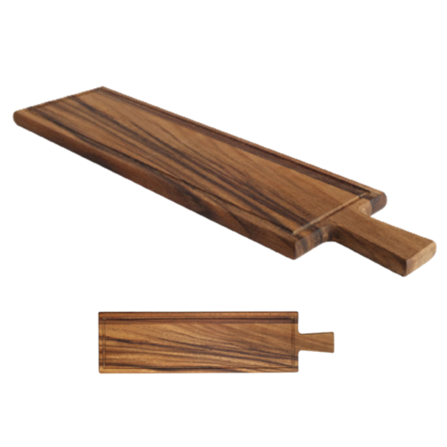 T&G Baroque Long Paddle Board 460X120MM - Acacia Wood