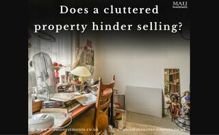 Does a cluttered property hinder selling?