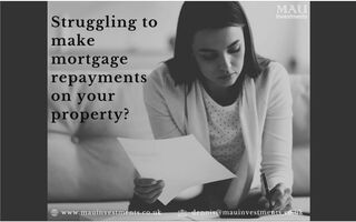 Struggling to make mortgage repayments on your property?