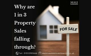 Why are 1 in 3 Property Sales falling through?