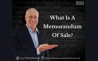 What Is A Memorandum Of Sale?