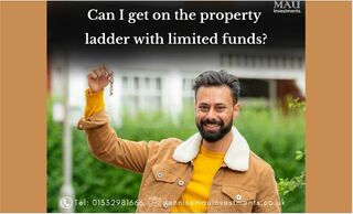 Can I get on the property ladder with limited funds?
