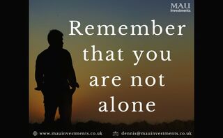 Remember you are not alone