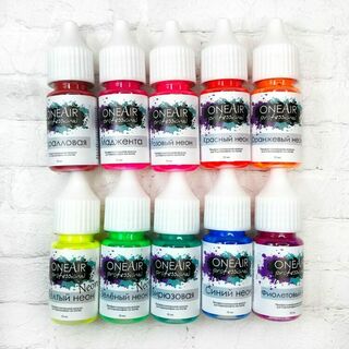 OneAir Neon Paint Collection 10pk