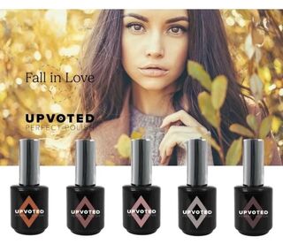 UpVoted Gel Polish, VEGAN, CRUELTY FREE made in Europe. Highly pigmented gel polish with over 120 colours.
