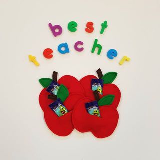 Teacher Apples (Set of 3)