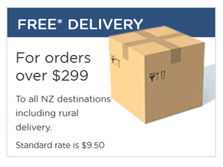 Free Delivery On All Orders Over $299*