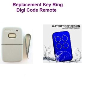 Digi Code Key Ring Garage Door Remote