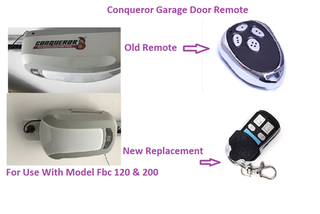 Conqueror  Fbc 200 Garage Door Remote