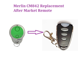 Merlin Cm 842 Compatible Garage Door Remote