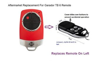 Garador-Tb 6    Compatible Garage Door Remote