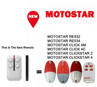 Motostar Clikstar Gate Remote