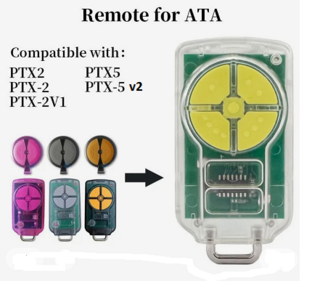 ATA Ptx 5V2 Aftermarket Original Look Remote