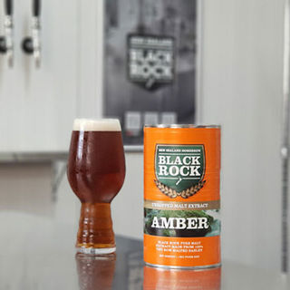 Black Rock Amber Liquid Malt Unhopped 1.7kg DENTED CANS