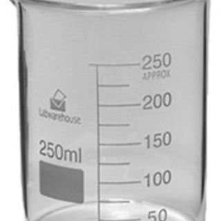 Glass beaker low form 800ml