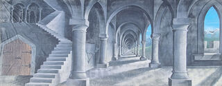 Medieval Castle Backdrop (W: 7.5m x H: 3.6m)