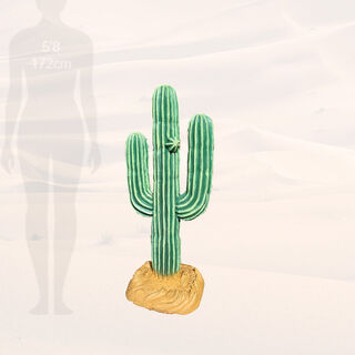 Cactus Resin  Small (H: 0.9m)