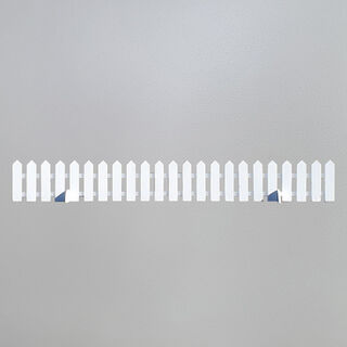 Mini White Picket Fences (W: 2m x H: 0.3m)