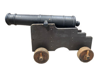 Cannon - Medium Wooden (H: 0.6m x L: 1.2m x D: 0.7m)