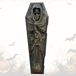 Coffin Lid Skeleton/Shroud (H: 2m x W: 0.6m x D: 0.3m)