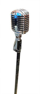 Imitation Microphone on Stand #5 (H: 1.47m)