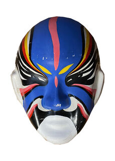 Japanese Mask Blue (H: 0.5m x W: 0.4m)