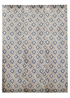Rug #467 Laurel Weave Blue & Beige (3m x 3.6m)