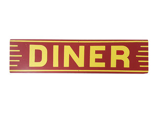 SIGN: Diner (W: 0.96m x H: 0.26m)