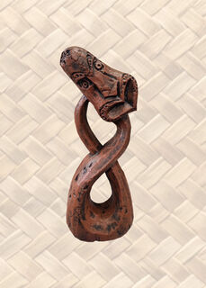 Maori Carving #37 (H: 50cm x 20cm)