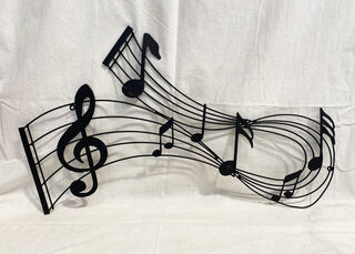 Musical Note Wall Hanging (W: 0.7m)