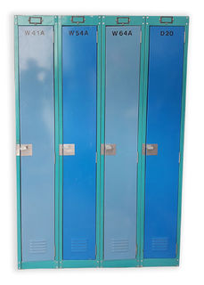 Lockers (H: 180cm x W: 120cm x D: 45cm)