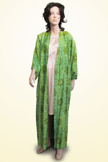 Dressing Gown Green 60'S