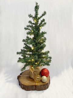 Christmas Trees Centrepiece Green (H: 65cm)