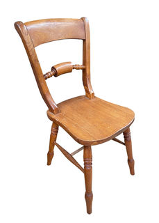 Kitchen Chair Regency Style (H: 90cm x W: 40cm x D: 44cm)