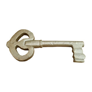 Gold Victorian Style Key - Polystyrene - Large (L: 40cm x H: 17cm x W: 3cm)