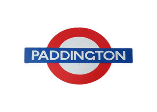 SIGN: Paddington Underground (W: 0.95m x H: 0.6m)