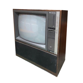 Television Unit #4 Nec Auto Colour (H: 72cm W: 78cm D: 48cm)