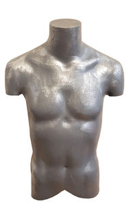 Torso #30 Male Silver (H: 0.75m)