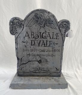 Gravestone Small #14 - Abbigale Dyale (W: 0.58m x H: 0.74m)