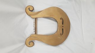 Harp Small Gold #1 (H: 43cm x W: 36cm)