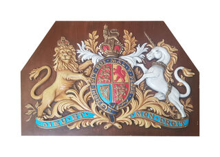 Coat of Arms United Kingdom (H: 66cm x W: 92cm)