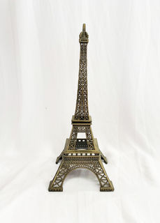 Bronze Eiffel Tower Small (H: 40cm W: 15cm)