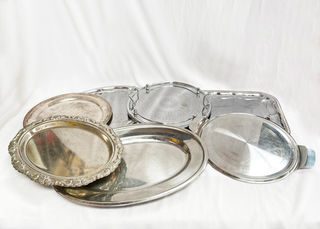 Silver Trays Assorted