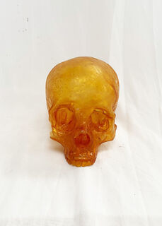 Human Skull Amber (Crystal)