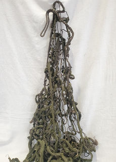 Camouflage Net Rope & Hessian Large (4m x 4.3m approx)
