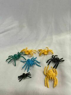 Spider Tiny Rubber (Yellow, Blue, Red)