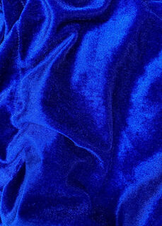 Curtain Electric Blue Velvet (W: 2m x H: 3m)