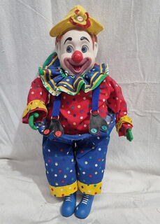 Clown Doll (H: 50cm x W: 24cm x D: 18cm)