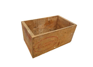 Empty Wooden Nail Box/Crates Assorted (Approx - L: 41cm x W: 25cm x H: 20cm)